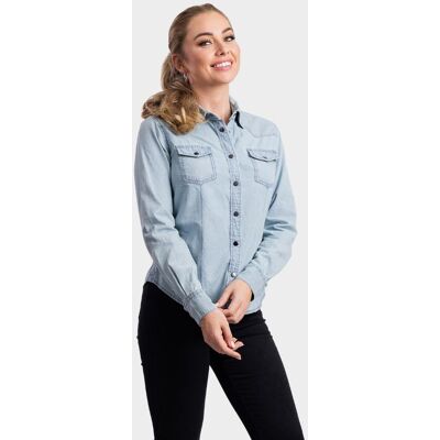 Lemon & Soda L&S Denim Shirt LS for her LEM3950 Lemon & Soda L&S Denim Shirt LS for her LEM3950