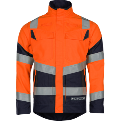 Sioen 616U Werkjas Pictor fluo-oranje/navy 2XL Sioen 616U Werkjas Pictor fluo-oranje/navy 2XL