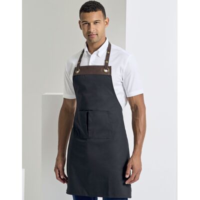Premier Workwear PW123 Espresso Bib Apron Premier Workwear PW123 Espresso Bib Apron