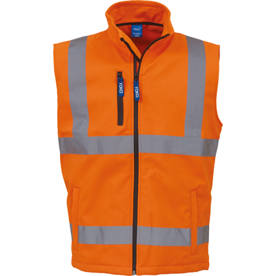 Yoko YHV006 Softshell veiligheidsbodywarmer Yoko YHV006 Softshell veiligheidsbodywarmer