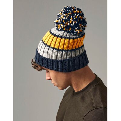 Beechfield CB392 Hygge Striped Beanie Beechfield CB392 Hygge Striped Beanie