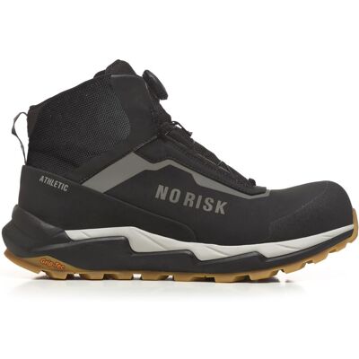 No Risk Athletic Mid MOZ Black 1019.25 S7L No Risk Athletic Mid MOZ Black 1019.25 S7L