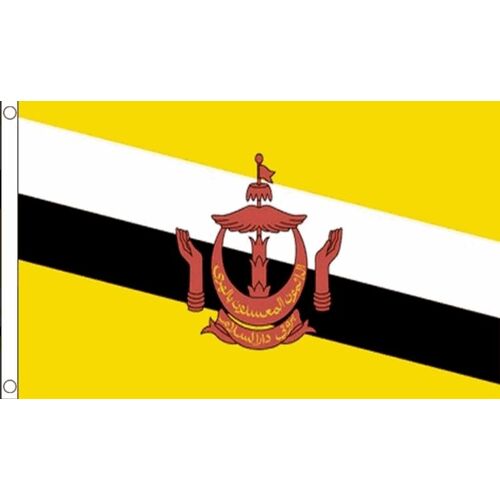 Vlaggenclub.nl Vlag Brunei 90x150cm   Best Value