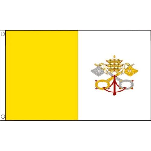 Vlaggenclub.nl Vlag Vaticaanstad 90x150cm   Best Value