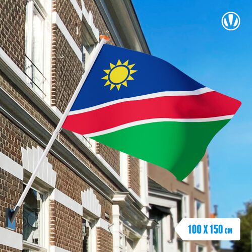 Vlaggenclub.nl vlag Namibië 100x150cm - Spunpoly