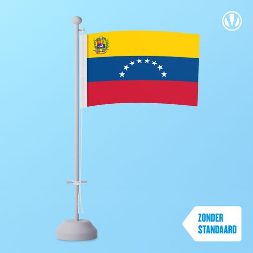 Vlaggenclub.nl Tafelvlag Venezuela 10x15cm