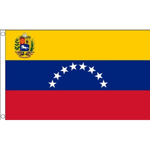 Vlaggenclub.nl Vlag Venezuela met wapen 90x150cm   Best Value