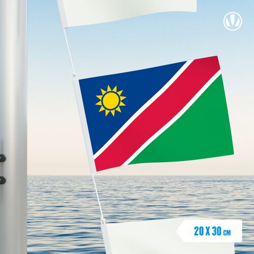 Vlaggenclub.nl vlaggetje Namibië 20x30cm