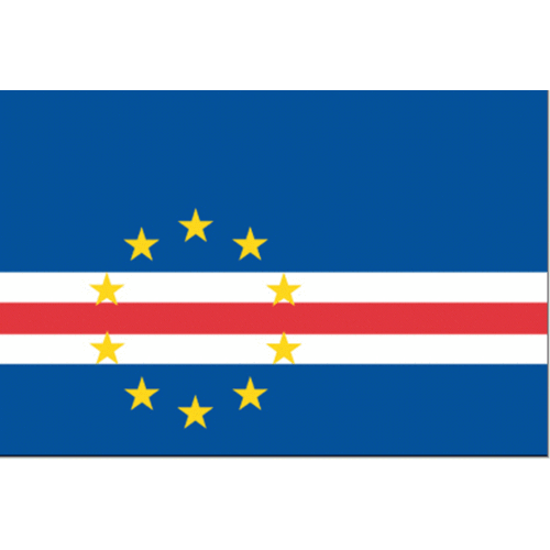 Vlaggenclub.nl Vlag Kaapverdië 50x75cm