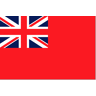 Vlaggenclub.nl Groot Brittannië koopvaardij vlag 50x75cm