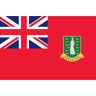 Vlaggenclub.nl Vlag Britse Maagden eilanden - Koopvaardij 30x45cm