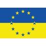 Vlaggenclub.nl vlag Oekraine - Europese Unie