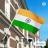 Vlaggenclub.nl Vlag India 100x150cm - Spunpoly