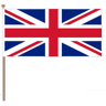 Vlaggenclub.nl Zwaaivlag Verenigd Koninkrijk 15x22,5cm   stof