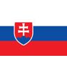 Vlaggenclub.nl Vlag Slowakije 70x100cm - Spunpoly