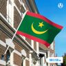 Vlaggenclub.nl Vlag Mauritanie 100x150cm - Glanspoly
