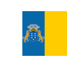 Vlaggenclub.nl Vlag Canarische Eilanden 150x225cm - Spunpoly