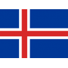 Vlaggenclub.nl vlag IJsland 70x100cm - Spunpoly