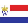 Vlaggenclub.nl Vlag kroning kroningsvlag Willem IV en Maxima der Nederlanden 150x225cm