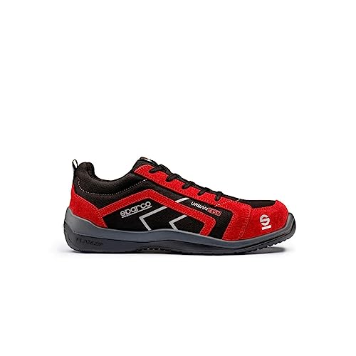 Sparco 0751838NRRS Evo stedelijke schoenen zwart/rood