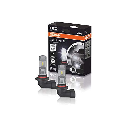 OSRAM LEDriving FL, ECE H10 corresponderende code, mistlamp, 9745CW, 12V, behuizing (2 lampen), koel wit, set van 2 stuks