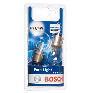 Bosch P21/4W Pure Light Autolampen, 12 V, 21/4 W, BAZ15d, 2 stuks