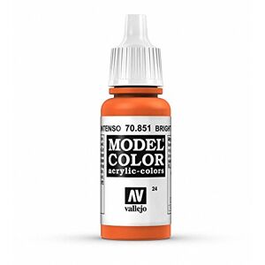 Vallejo Model Kleur 17 ml Acrylverf Helder Oranje