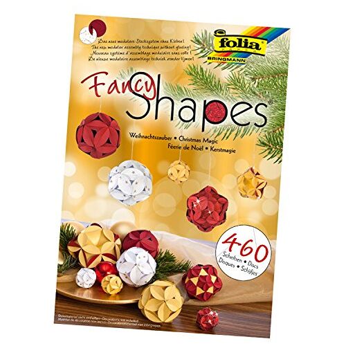 folia 25029 Fancy Shapes Set kerstmagie ideaal als decoratie in vloervazen, decoratieve schalen of als krans