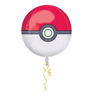 amscan Anagram 2946401 Pokémon Poke Ball Orbz Folie Ballon 16 Inch