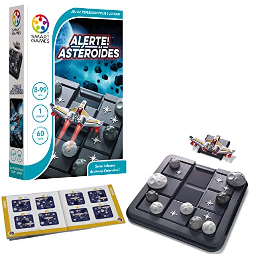 SmartGames Asteroïden Denkspel Ga ongedeerd uit het Asteroïdenveld 60 verschillende niveauuitdagingen 1 speler vanaf 8 jaar
