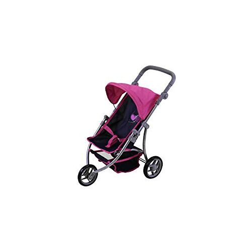 KNORRTOYS.COM 16533 poppenbuggy Jogger Lio-Flying Hearts Blue Pink