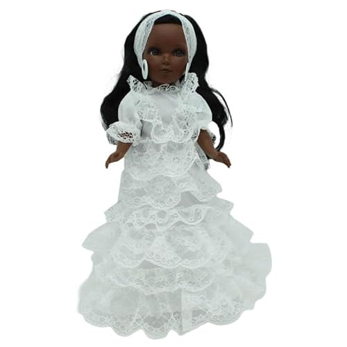 Folk Artesanía Mari's Mulatta pop Obatala Vidal rode poppen origineel 41 cm collectie religieuze jurk Santera