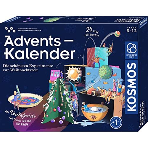 Kosmos Adventskalender De beste experimenten voor de kerstperiode 2023: Experimentkit