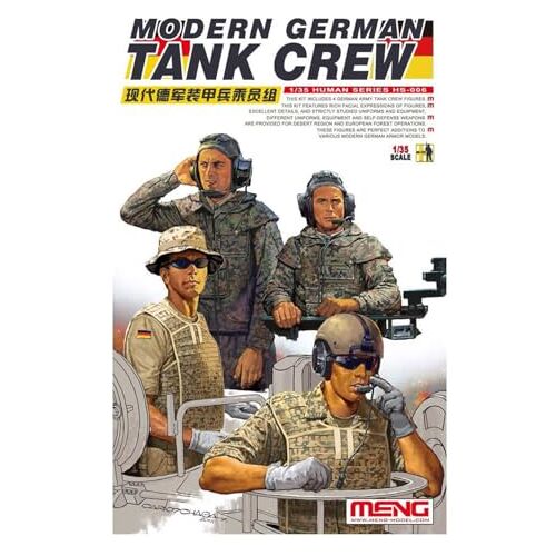 MENG HS-006 figuren modern Duitse tank Crew