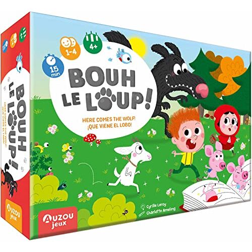 AUZOU P'TITS JEUX BOUH LE LOUP !