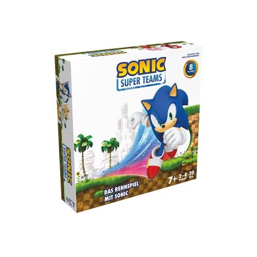 Zygomatic Asmodee  Sonic Super Teams, familiespel, racespel, 2-4 spelers, vanaf 7 jaar, 20+ minuten, Duits