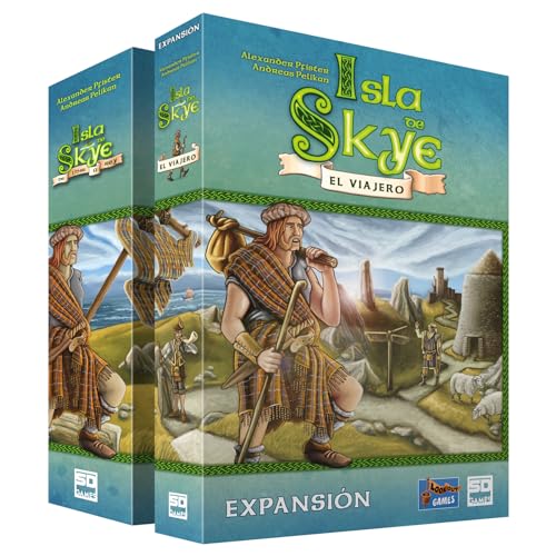 SD GAMES Isle of Sky bordspel, basisspel + uitbreiding van de reiziger