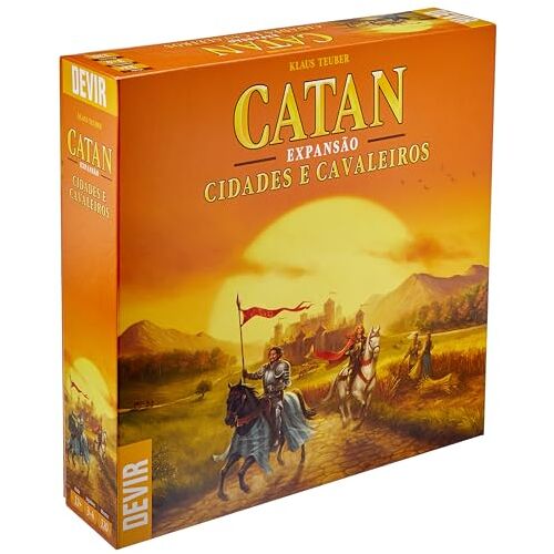 Devir Catan steden en ridders em Portugues (BGCIDADESPT)