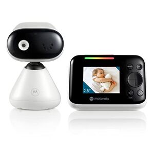 Motorola PIP1200 babyfoon met camera 2.8" ouderunit 2-weg communicatie kamertemperatuur infrarood nachtzicht 300 m bereik