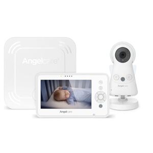 Angelcare Babyfoon Video met AC25 Motion Monitor 4,3" scherm & HD camera Nachtlampje & Slaapliedjes Bereik tot 150 meter