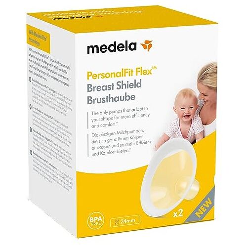 Medela PersonalFit Flex borstschilden – meer melk en meer comfort tijdens het afkolven – voor gebruik met elke borstkolf van