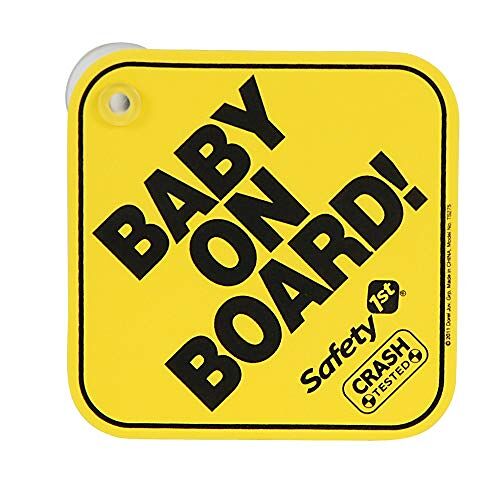 Safety 1st Veiligheid Eerste 2012 Collectie Autobord"Baby aan boord!