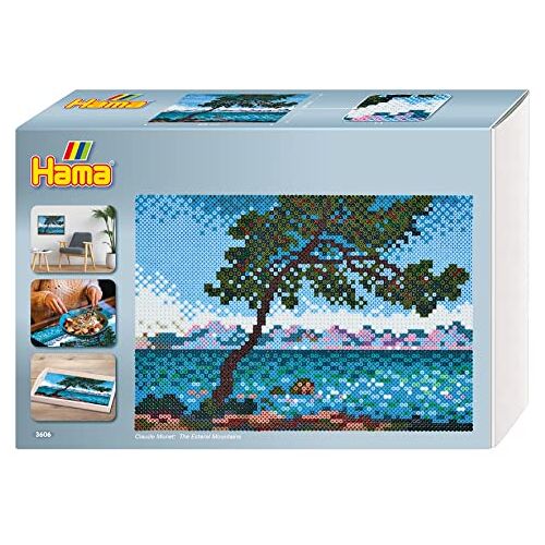 Hama Pixel Art Claude Monet Box 10.000 kralen en 6 platen strijkkralen grootte midi creatief