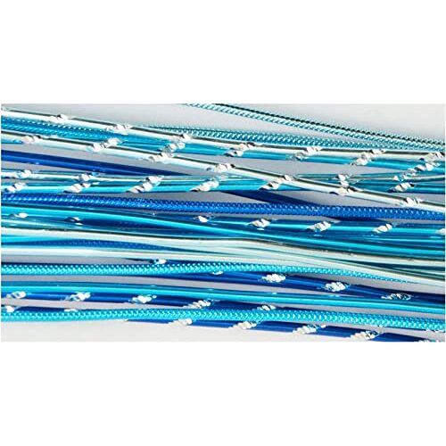 Creative Alu Deco aluminiumdraad, blauw, 40 cm, 27 stuks, aluminium, blauw, 40 x 0,2 x 0,2 cm