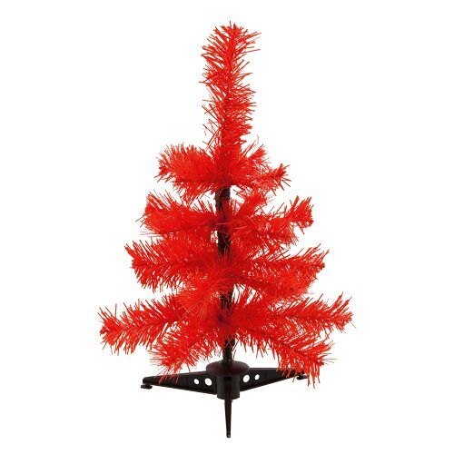 eBuyGB Mini Kunstmatige Kerstboom, Rood