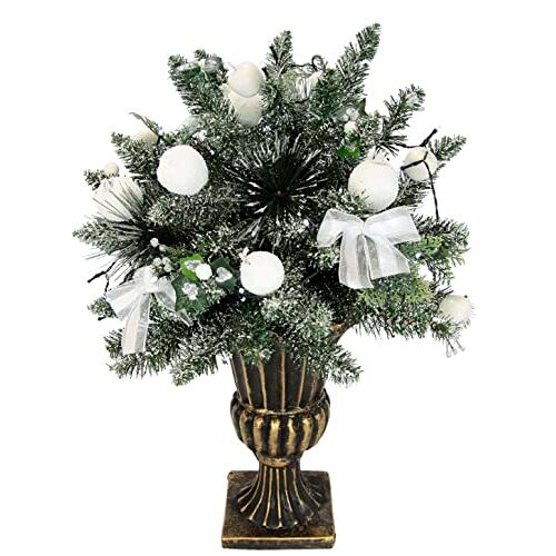 Flair Flower Kerstboom met ledlicht, versierde boom, dennenboom, kerstversiering, kerstversiering, kerstversiering