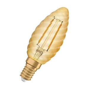 OSRAM Lamps OSRAM LED lamp   Lampvoet: E14   Warm wit   2400 K   2,50 W   Vintage 1906 LED [Energie-efficiëntieklasse A++]