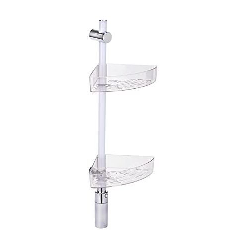 WENKO Led-doucheplank, 74 cm, verschuifbare bevestigingselementen met Power-Loc® wandbevestiging