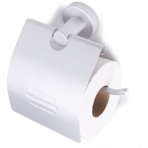 MSV Bad Serie "Lugano" toiletrolhouder WC rolhouder papier houder toiletrolhouder aluminium