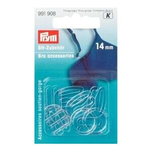Prym Plastic Transparant (14mm) BH Accessoires Pak 10 Stukken